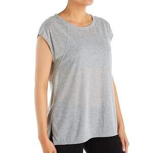 Calvin Klein Womens Cap Sleeve Crisscross Back Top Size XL